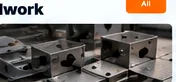 Illustrative machined steel parts